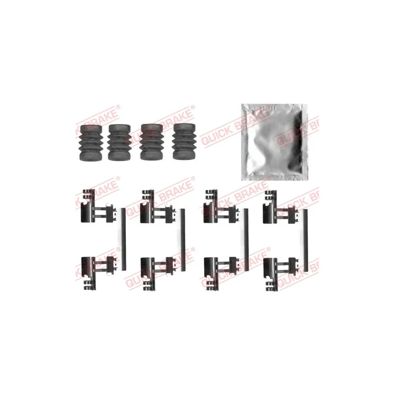 Kit d'accessoires, plaquette de frein à disque QUICK BRAKE 109-0027