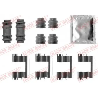 Kit d'accessoires, plaquette de frein à disque QUICK BRAKE 109-0028