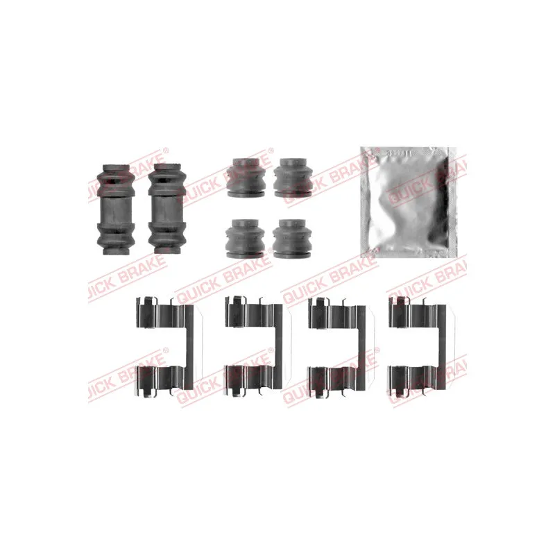 Kit d'accessoires, plaquette de frein à disque QUICK BRAKE 109-0028