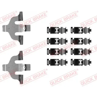 Kit d'accessoires, plaquette de frein à disque QUICK BRAKE 109-0030