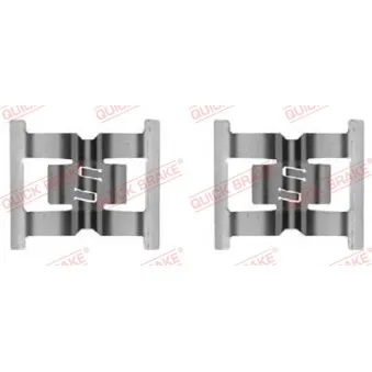 Kit d'accessoires, plaquette de frein à disque QUICK BRAKE 109-0031