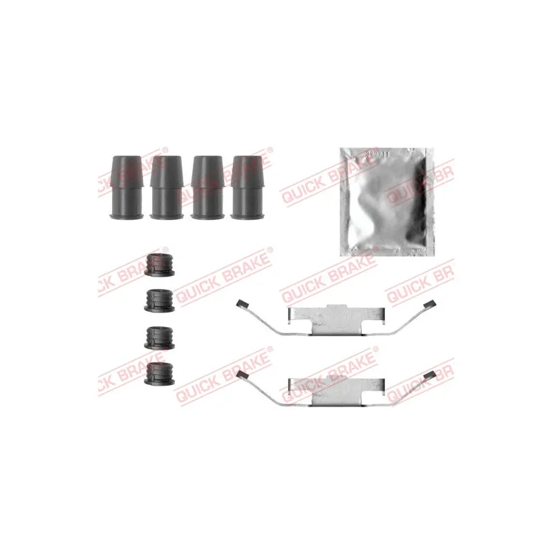 Kit d'accessoires, plaquette de frein à disque QUICK BRAKE 109-0032