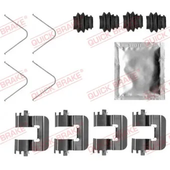 Kit d'accessoires, plaquette de frein à disque QUICK BRAKE 109-0033