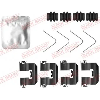 Kit d'accessoires, plaquette de frein à disque QUICK BRAKE 109-0034