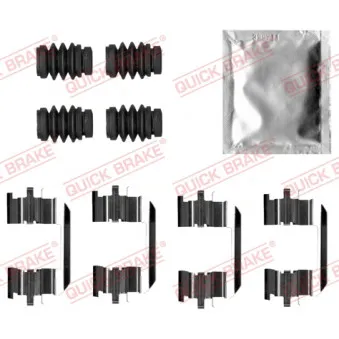 Kit d'accessoires, plaquette de frein à disque QUICK BRAKE 109-0035