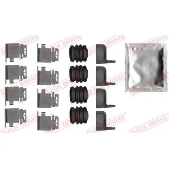 Kit d'accessoires, plaquette de frein à disque QUICK BRAKE 109-0036
