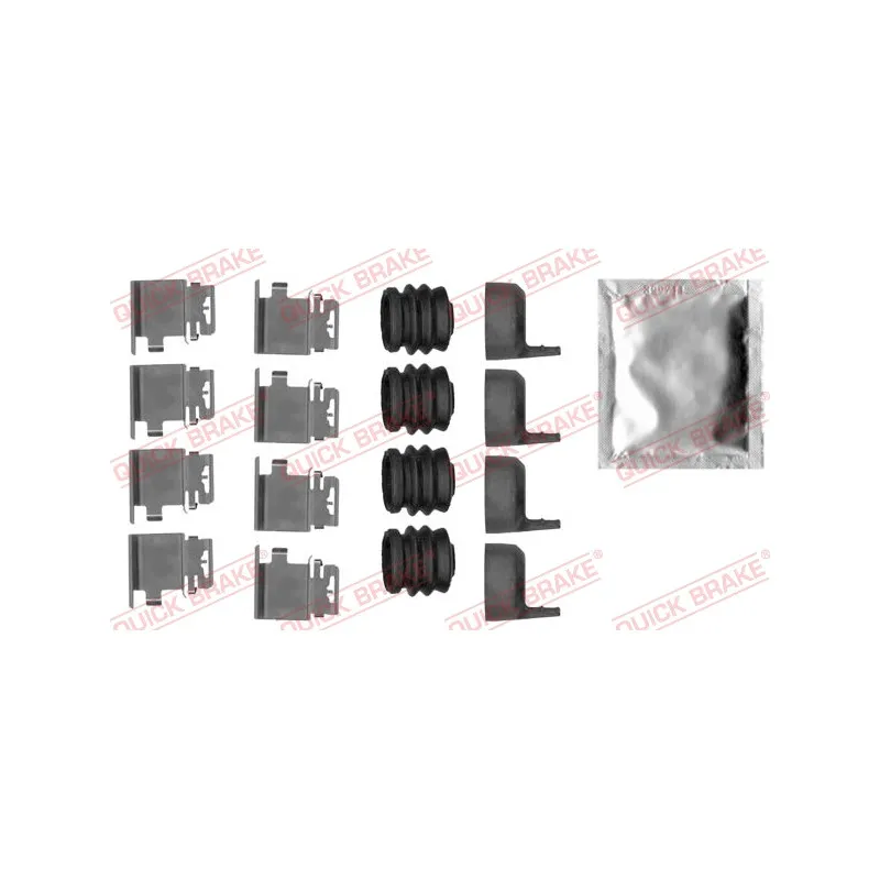 Kit d'accessoires, plaquette de frein à disque QUICK BRAKE 109-0036