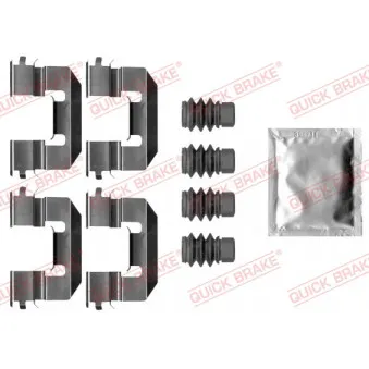 Kit d'accessoires, plaquette de frein à disque QUICK BRAKE 109-0038