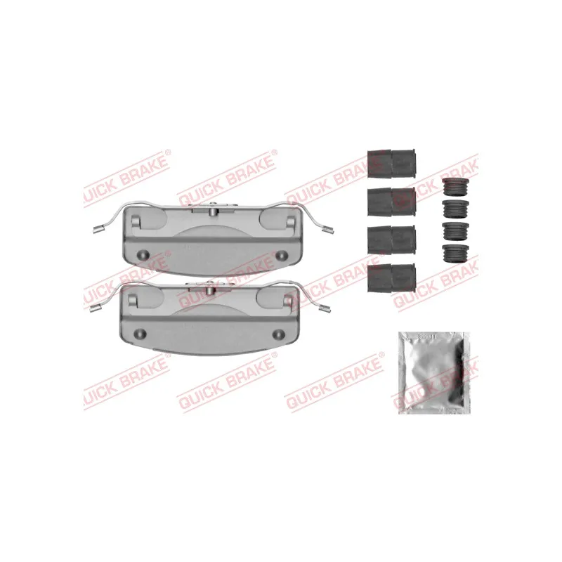 Kit d'accessoires, plaquette de frein à disque QUICK BRAKE 109-0041