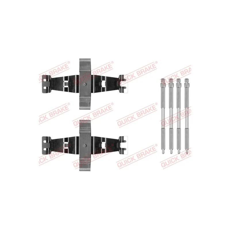 Kit d'accessoires, plaquette de frein à disque QUICK BRAKE 109-0042