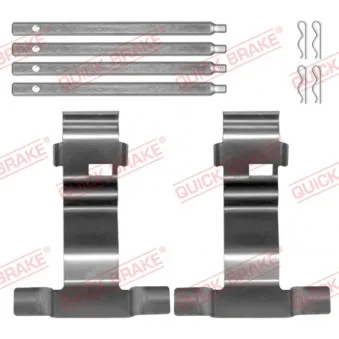 Kit d'accessoires, plaquette de frein à disque QUICK BRAKE 109-0043