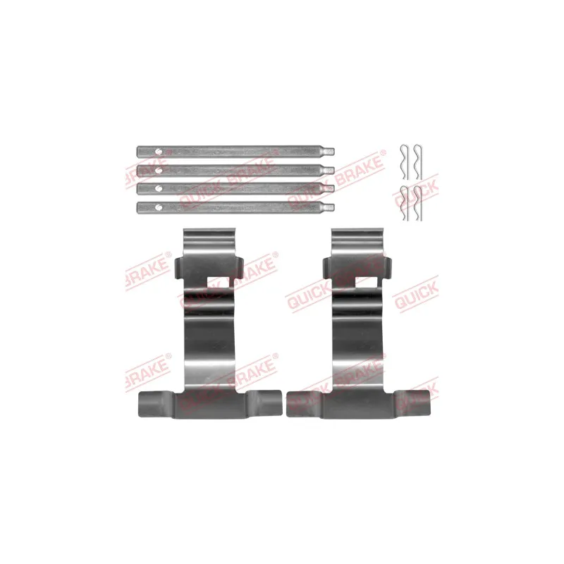Kit d'accessoires, plaquette de frein à disque QUICK BRAKE 109-0043