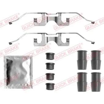 Kit d'accessoires, plaquette de frein à disque QUICK BRAKE 109-0044