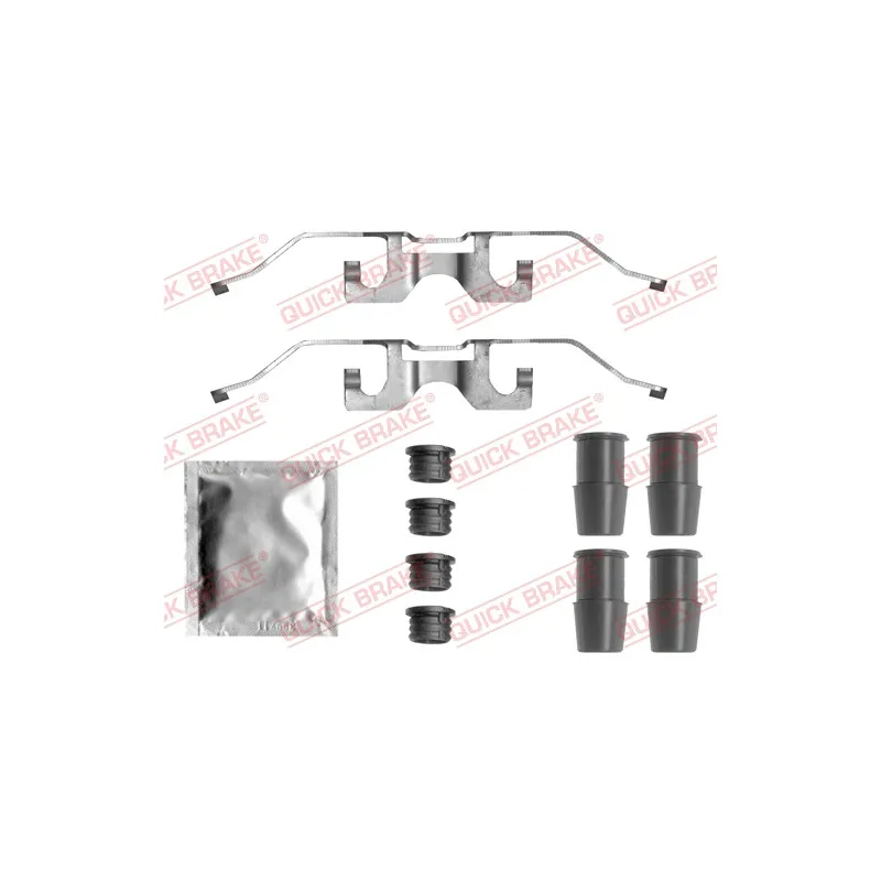 Kit d'accessoires, plaquette de frein à disque QUICK BRAKE 109-0044