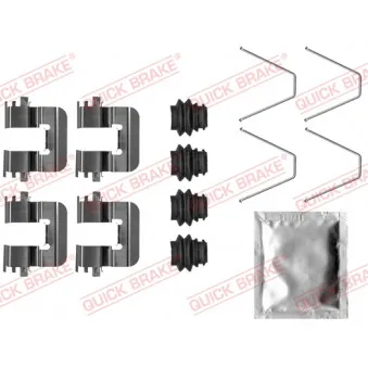 Kit d'accessoires, plaquette de frein à disque QUICK BRAKE 109-0046