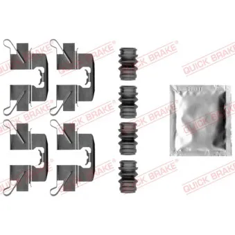 Kit d'accessoires, plaquette de frein à disque QUICK BRAKE 109-0047