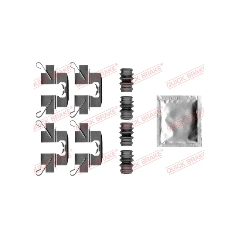 Kit d'accessoires, plaquette de frein à disque QUICK BRAKE 109-0047