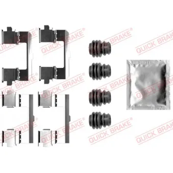 Kit d'accessoires, plaquette de frein à disque QUICK BRAKE