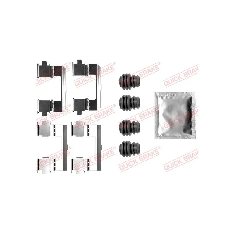 Kit d'accessoires, plaquette de frein à disque QUICK BRAKE 109-0048