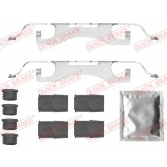 Kit d'accessoires, plaquette de frein à disque QUICK BRAKE 109-0049