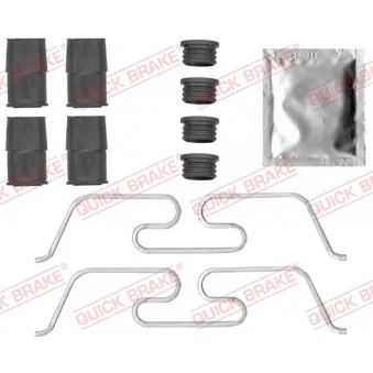 Kit d'accessoires, plaquette de frein à disque QUICK BRAKE 109-0050