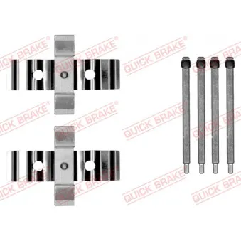 Kit d'accessoires, plaquette de frein à disque QUICK BRAKE 109-0054