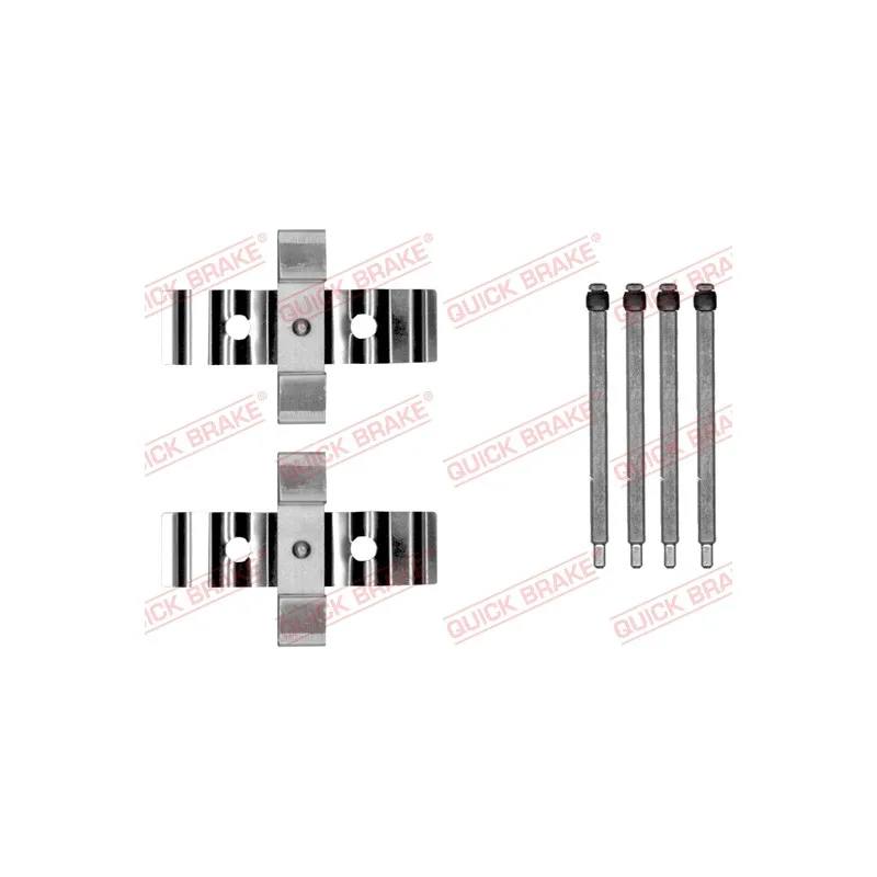 Kit d'accessoires, plaquette de frein à disque QUICK BRAKE 109-0054
