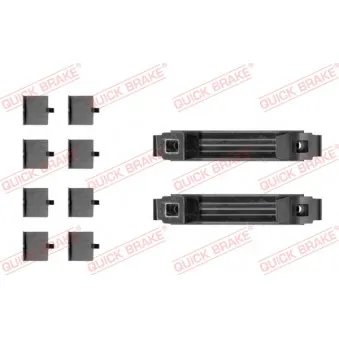 Kit d'accessoires, plaquette de frein à disque QUICK BRAKE 109-0056