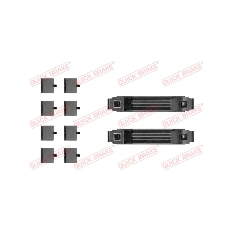 Kit d'accessoires, plaquette de frein à disque QUICK BRAKE 109-0056
