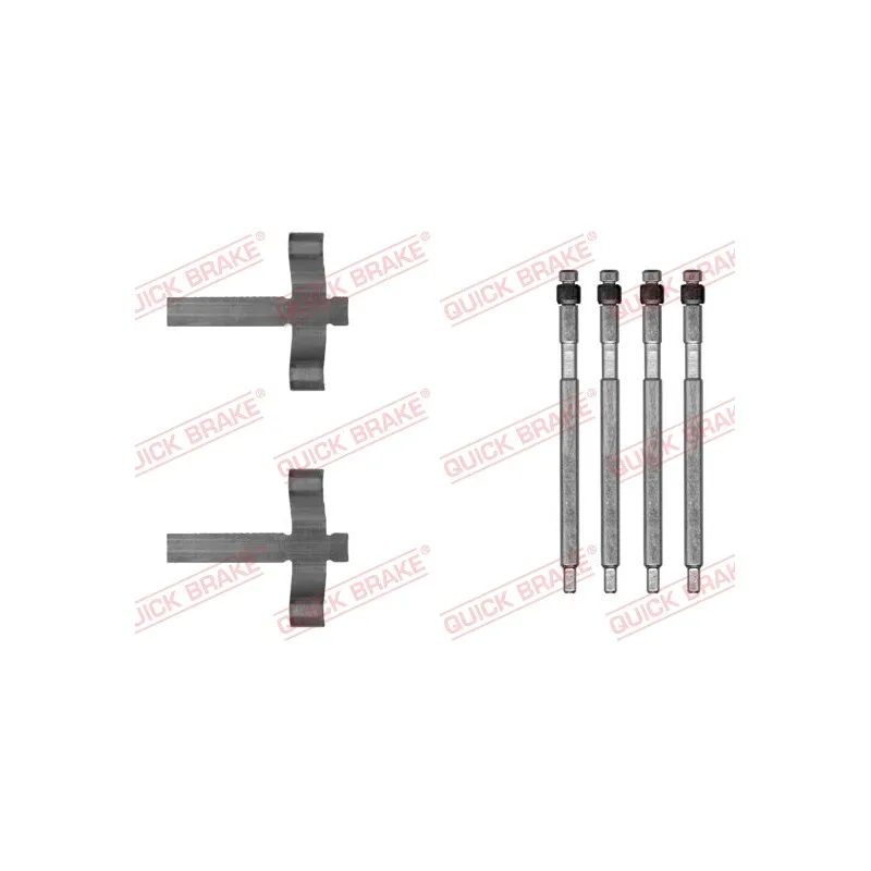Kit d'accessoires, plaquette de frein à disque QUICK BRAKE 109-0059