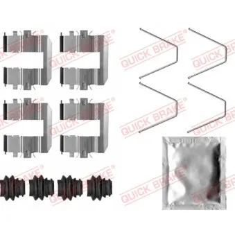 Kit d'accessoires, plaquette de frein à disque QUICK BRAKE 109-0060