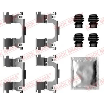 Kit d'accessoires, plaquette de frein à disque QUICK BRAKE 109-0061