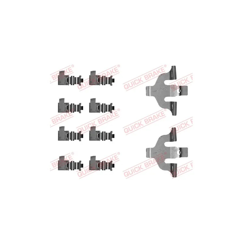 Kit d'accessoires, plaquette de frein à disque QUICK BRAKE 109-0066
