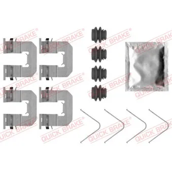 Kit d'accessoires, plaquette de frein à disque QUICK BRAKE 109-0068