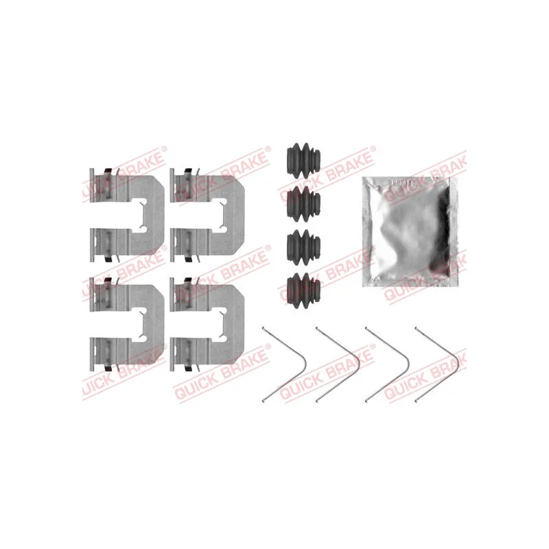 Kit d'accessoires, plaquette de frein à disque QUICK BRAKE 109-0068