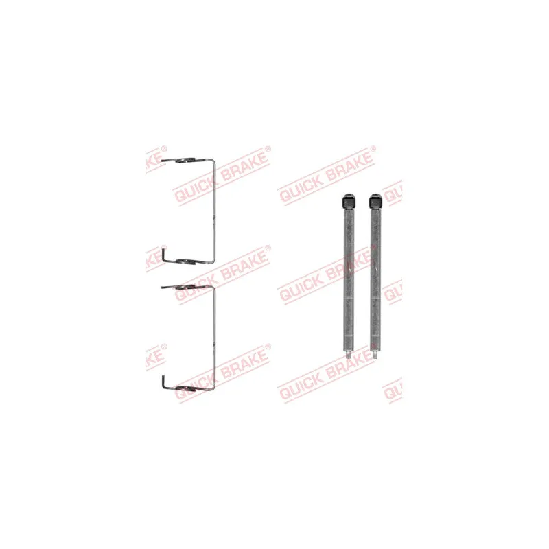 Kit d'accessoires, plaquette de frein à disque QUICK BRAKE 109-0071