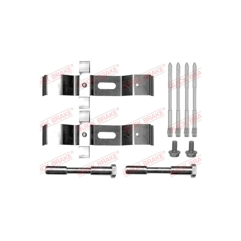 Kit d'accessoires, plaquette de frein à disque QUICK BRAKE 109-0072