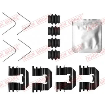 Kit d'accessoires, plaquette de frein à disque QUICK BRAKE 109-0073