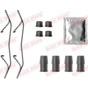Kit d'accessoires, plaquette de frein à disque QUICK BRAKE 109-0075
