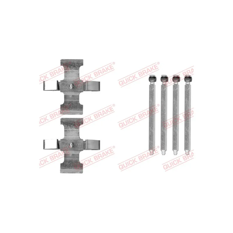 Kit d'accessoires, plaquette de frein à disque QUICK BRAKE 109-0076