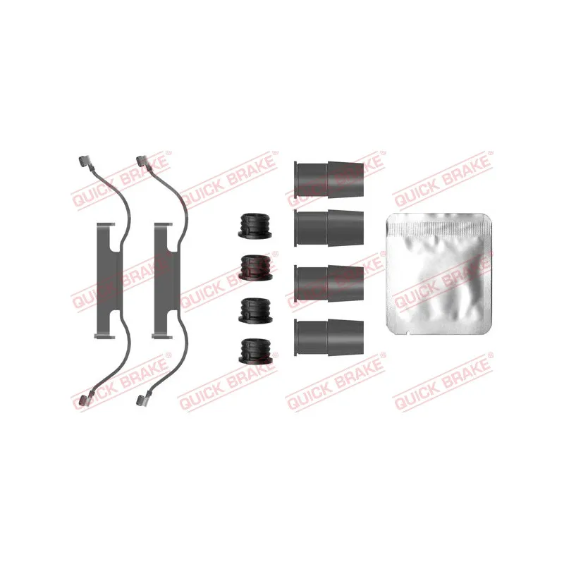 Kit d'accessoires, plaquette de frein à disque QUICK BRAKE 109-0088