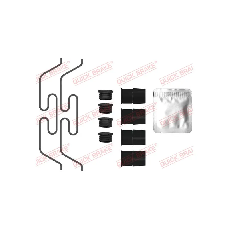 Kit d'accessoires, plaquette de frein à disque QUICK BRAKE 109-0090