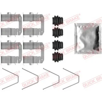 Kit d'accessoires, plaquette de frein à disque QUICK BRAKE 109-0094