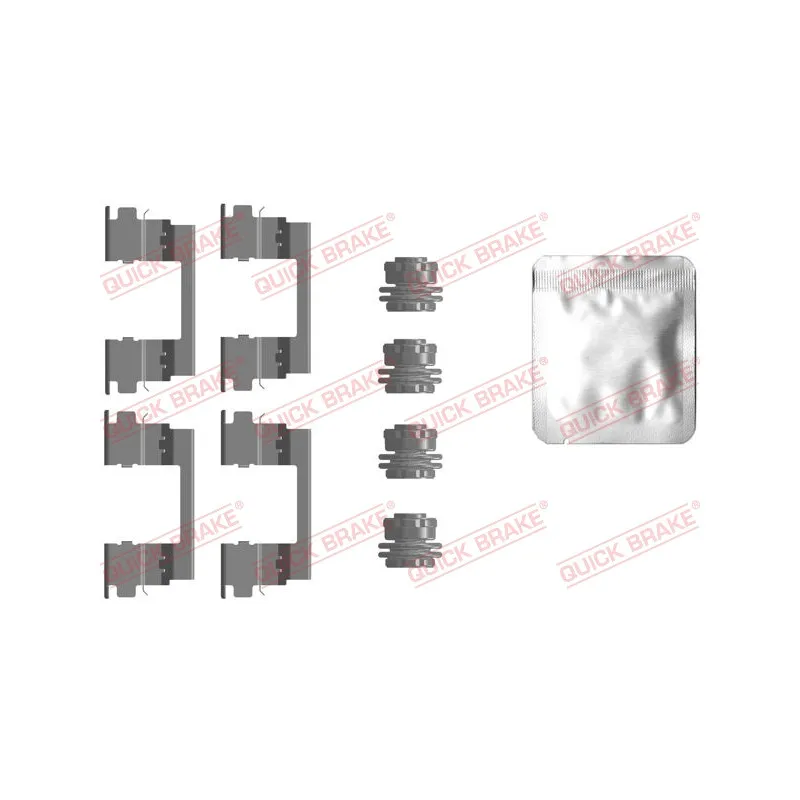 Kit d'accessoires, plaquette de frein à disque QUICK BRAKE 109-0096