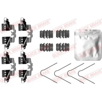 Kit d'accessoires, plaquette de frein à disque QUICK BRAKE 109-0098