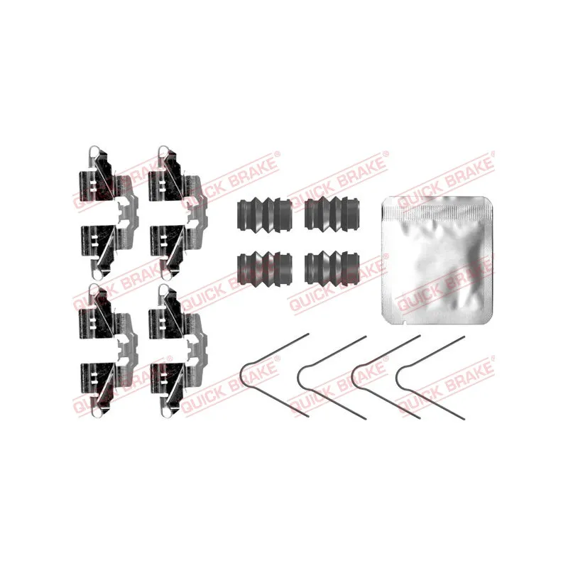 Kit d'accessoires, plaquette de frein à disque QUICK BRAKE 109-0098