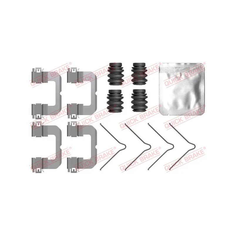 Kit d'accessoires, plaquette de frein à disque QUICK BRAKE 109-0099