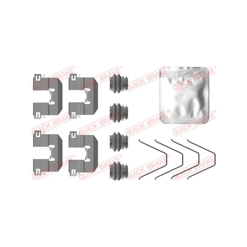 Kit d'accessoires, plaquette de frein à disque QUICK BRAKE 109-0100