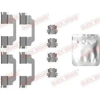 Kit d'accessoires, plaquette de frein à disque QUICK BRAKE 109-0101