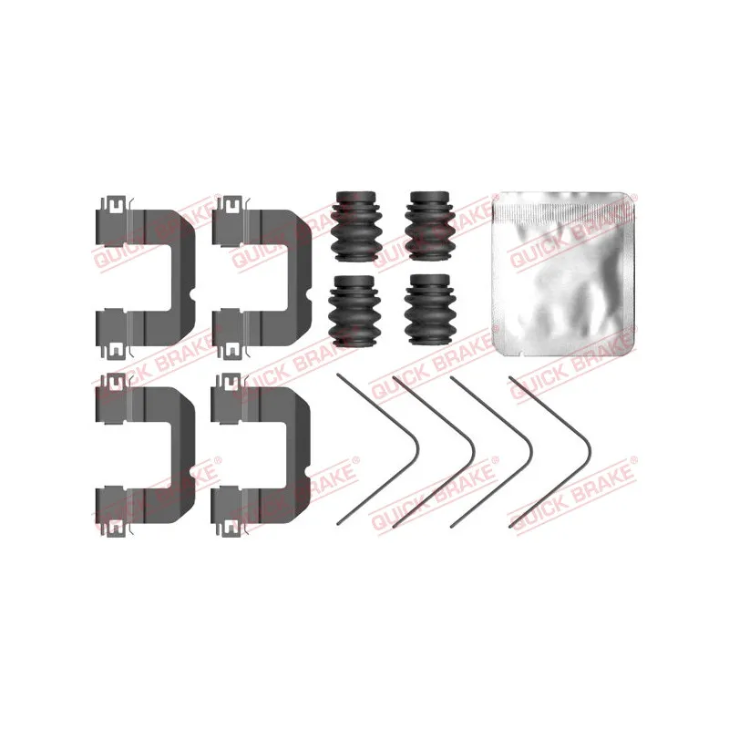 Kit d'accessoires, plaquette de frein à disque QUICK BRAKE 109-0102